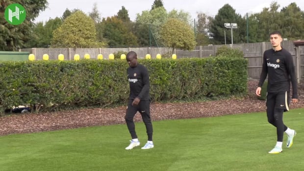 Chelsea work ahead of crucial Champions League game against Milan